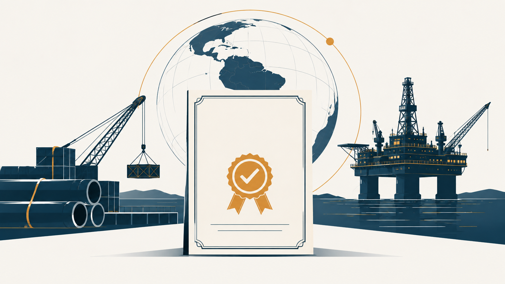 Petrobras CRC certificate illustration