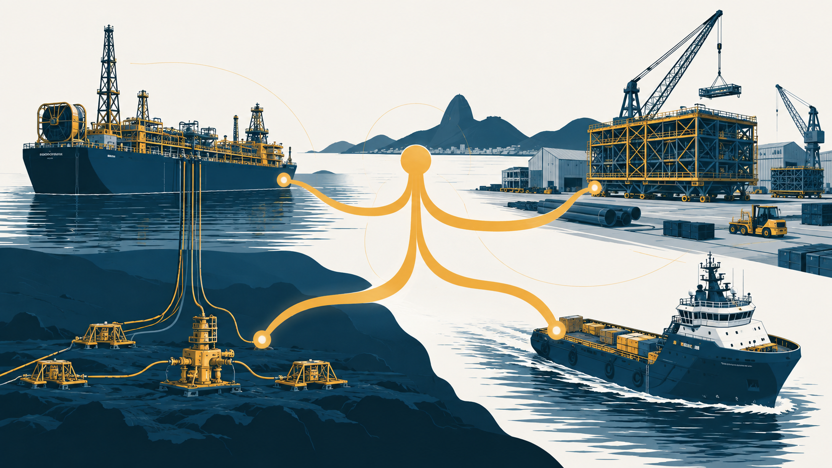 Petrobras US$109 billion investment plan illustration