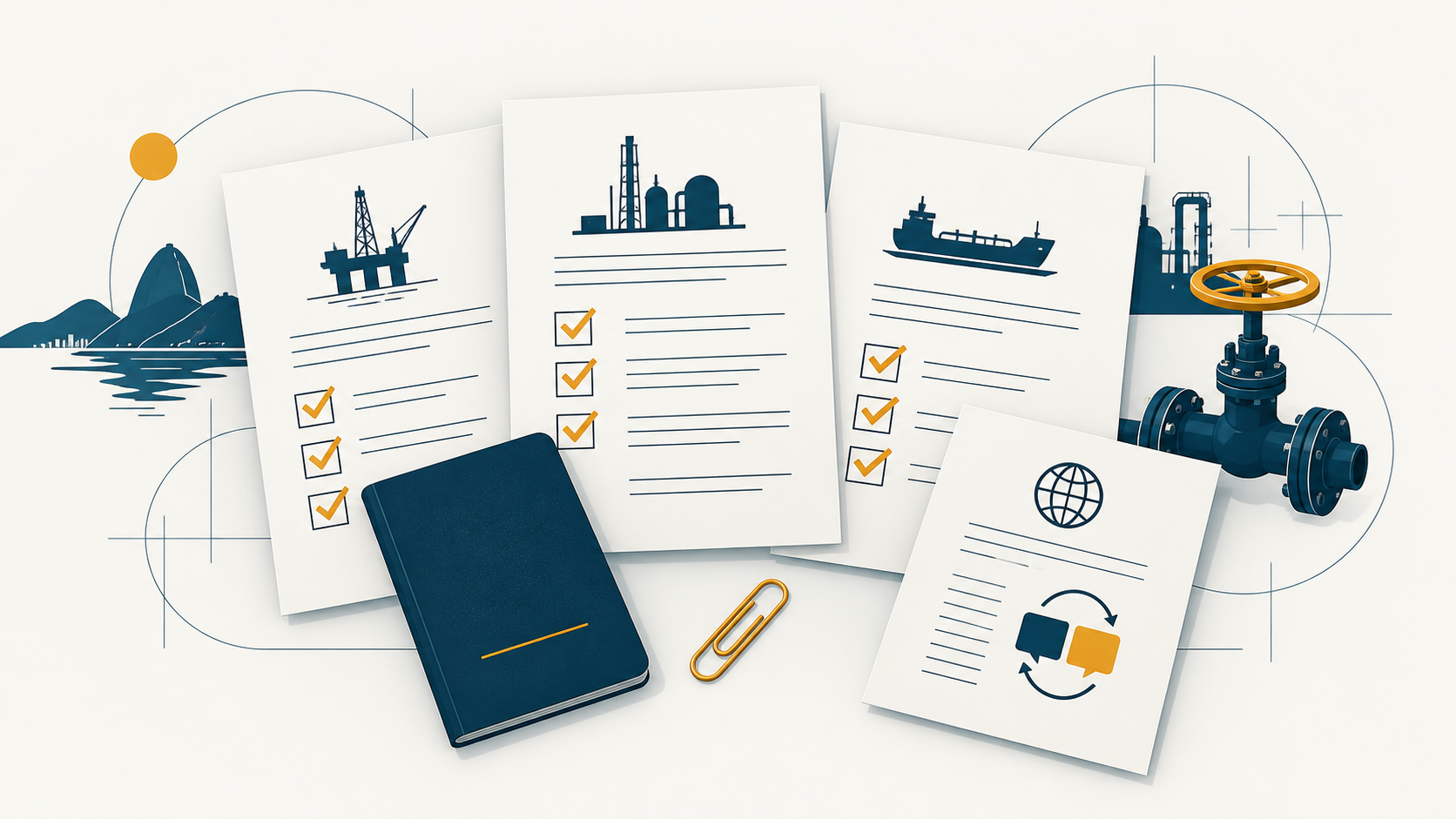 Petrobras supplier registration documents checklist illustration