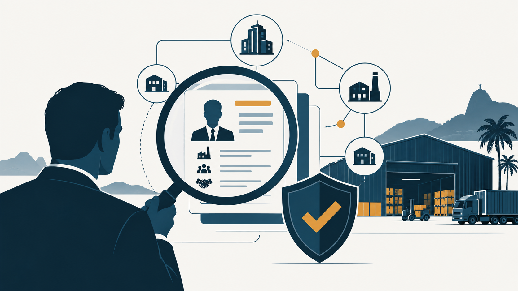Brazilian agent due diligence checklist illustration